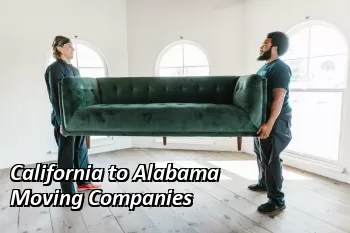 California to Alabama Moving Companies