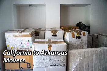 California to Arkansas Movers