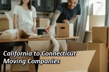 California to Connecticut Moving Companies