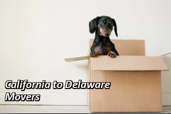 California to Delaware Movers