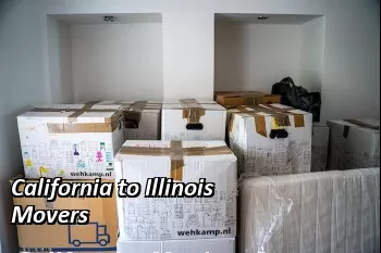 California to Illinois Movers