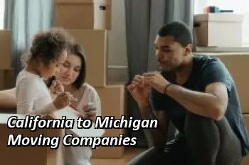 California to Michigan Moving Companies