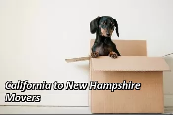 California to New Hampshire Movers