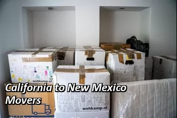 California to New Mexico Movers