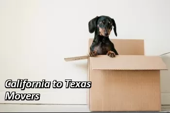 California to Texas Movers