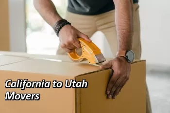 California to Utah Movers