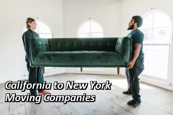 California to New York Moving Companies