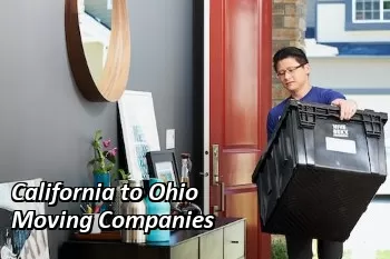 California to Ohio Moving Companies